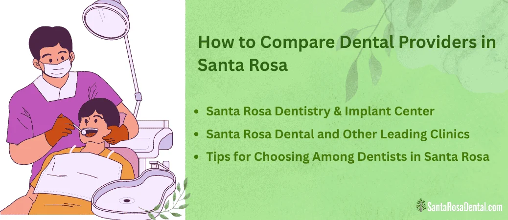 Infographic: how to compare local dental providers and choose the right dentist